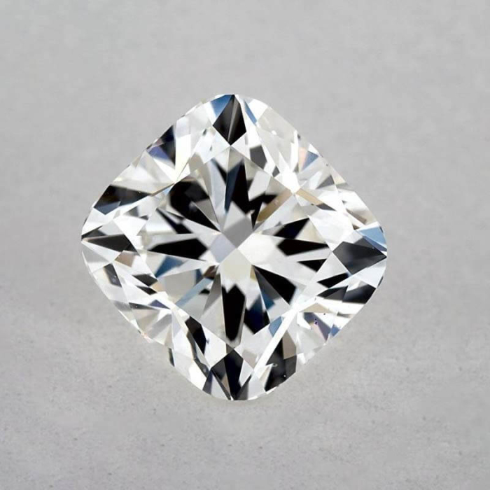 a diamond cut in the shape of a square